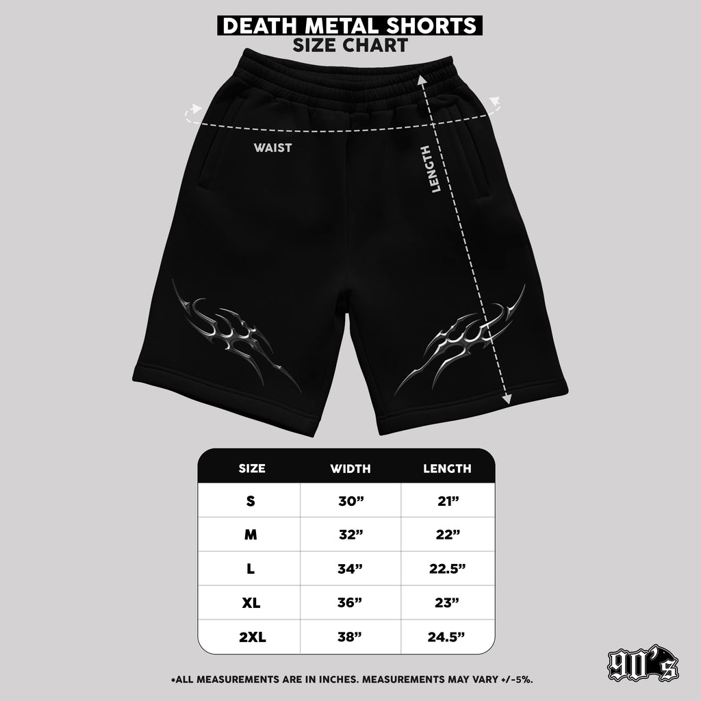 'DEATH METAL' SHORTS