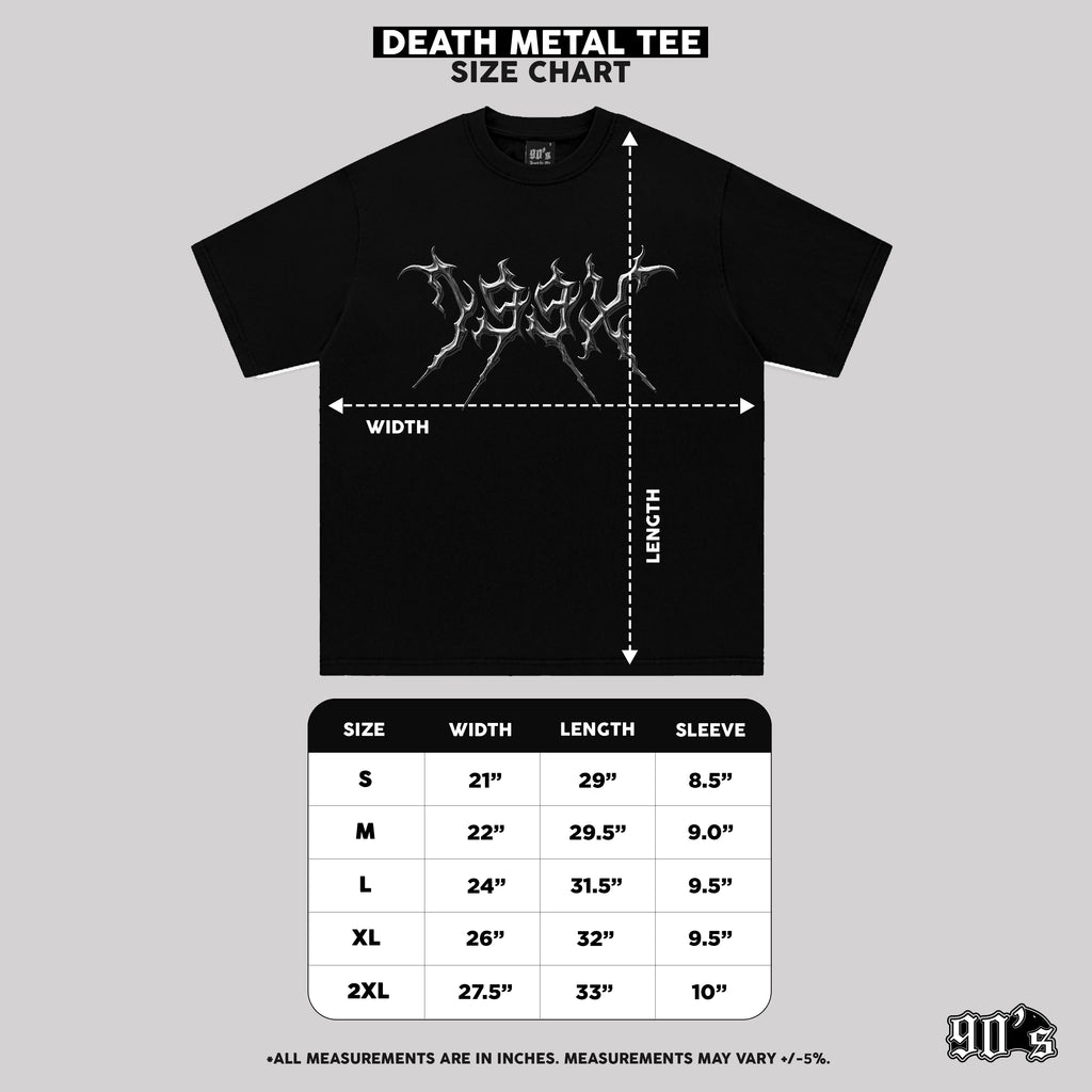 'DEATH METAL' TEE