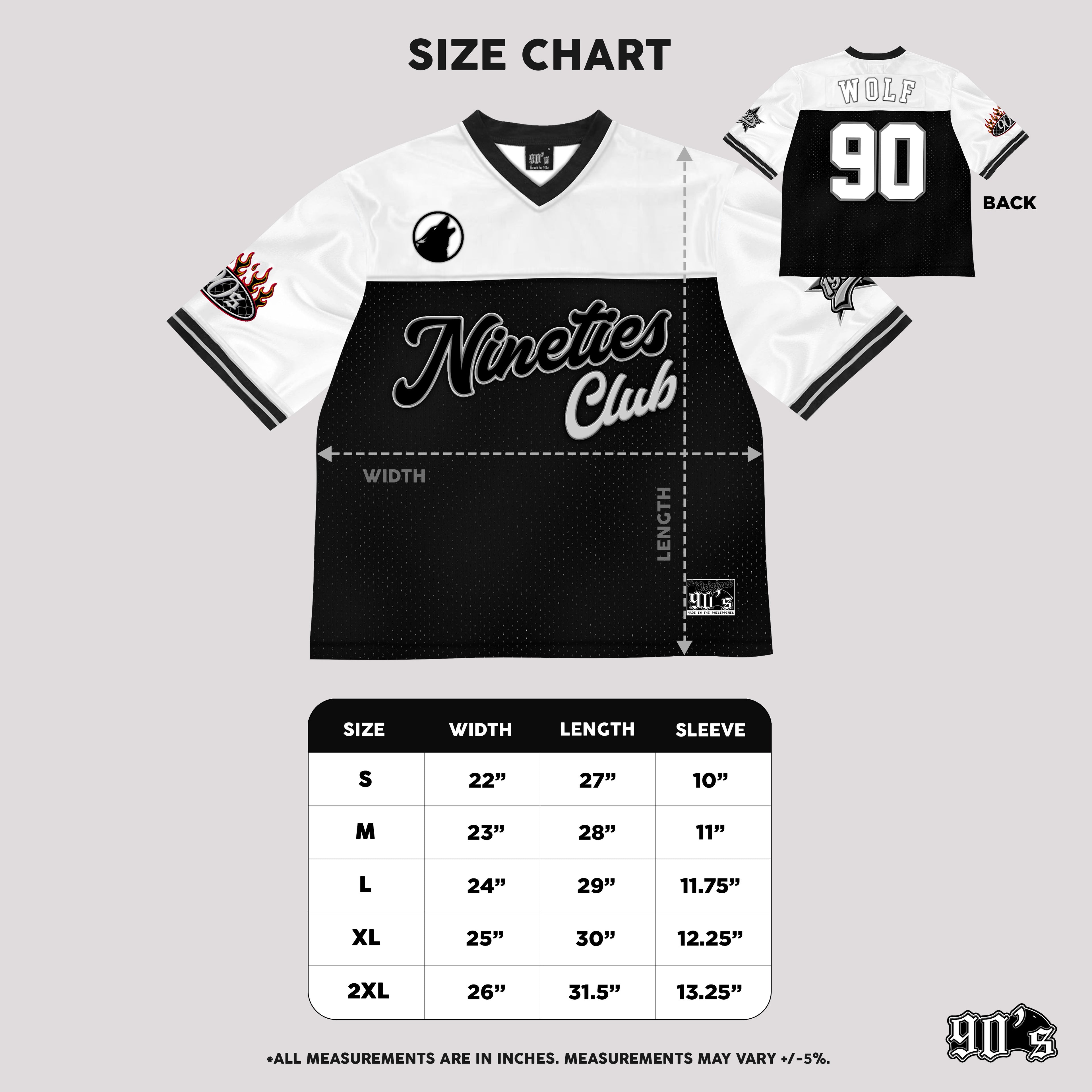 90'S CLUB - WOLF JERSEY