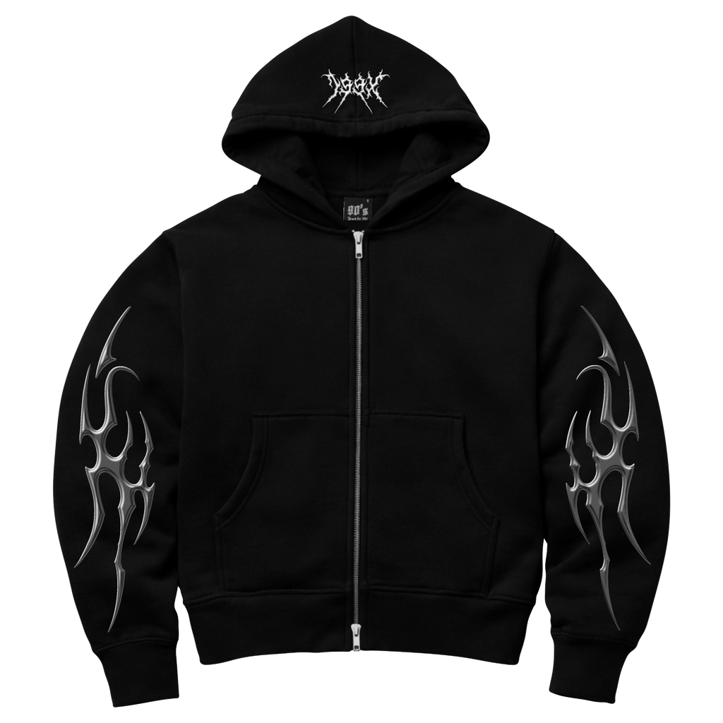 'DEATH METAL' WING HOODIE