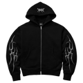 'DEATH METAL' WING HOODIE