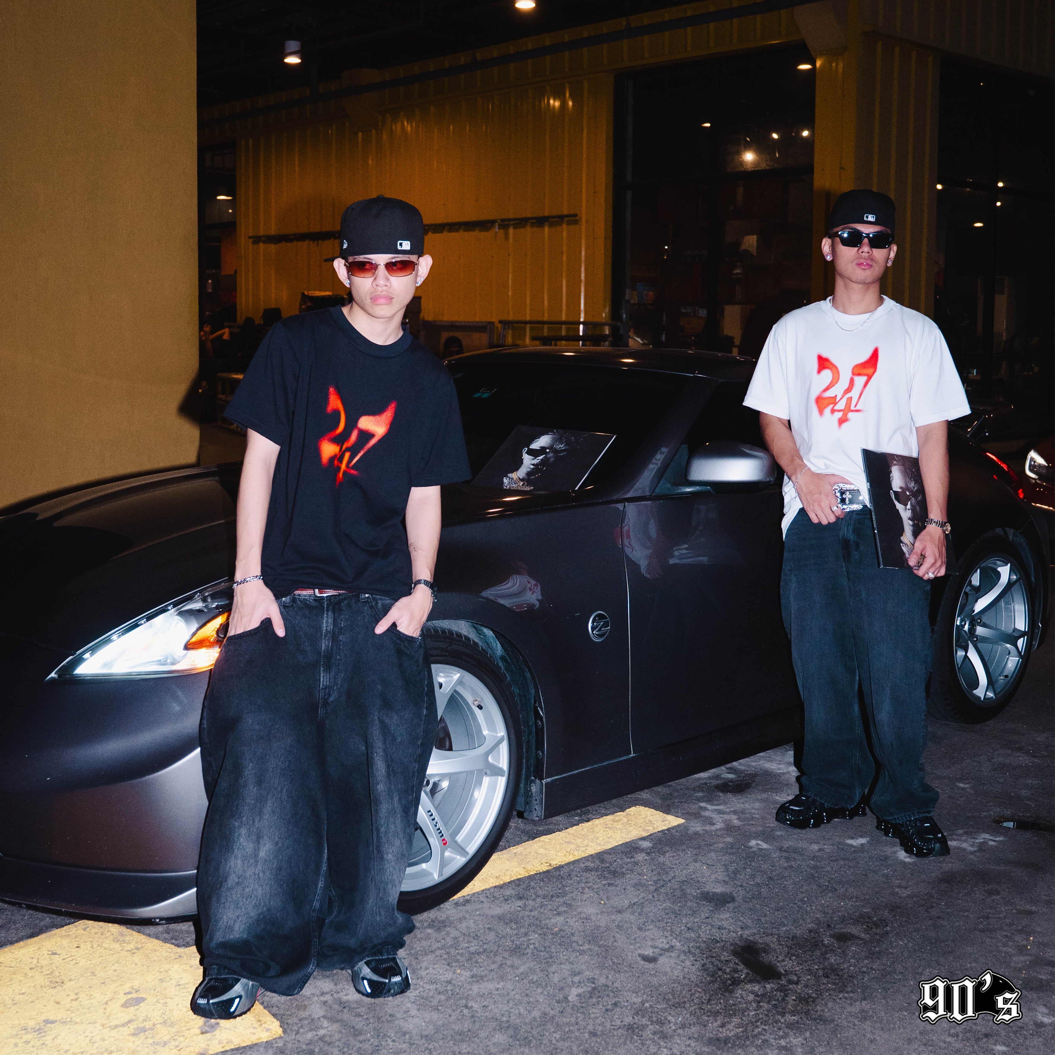 '247' Flow G Album shirt ( BLACK )
