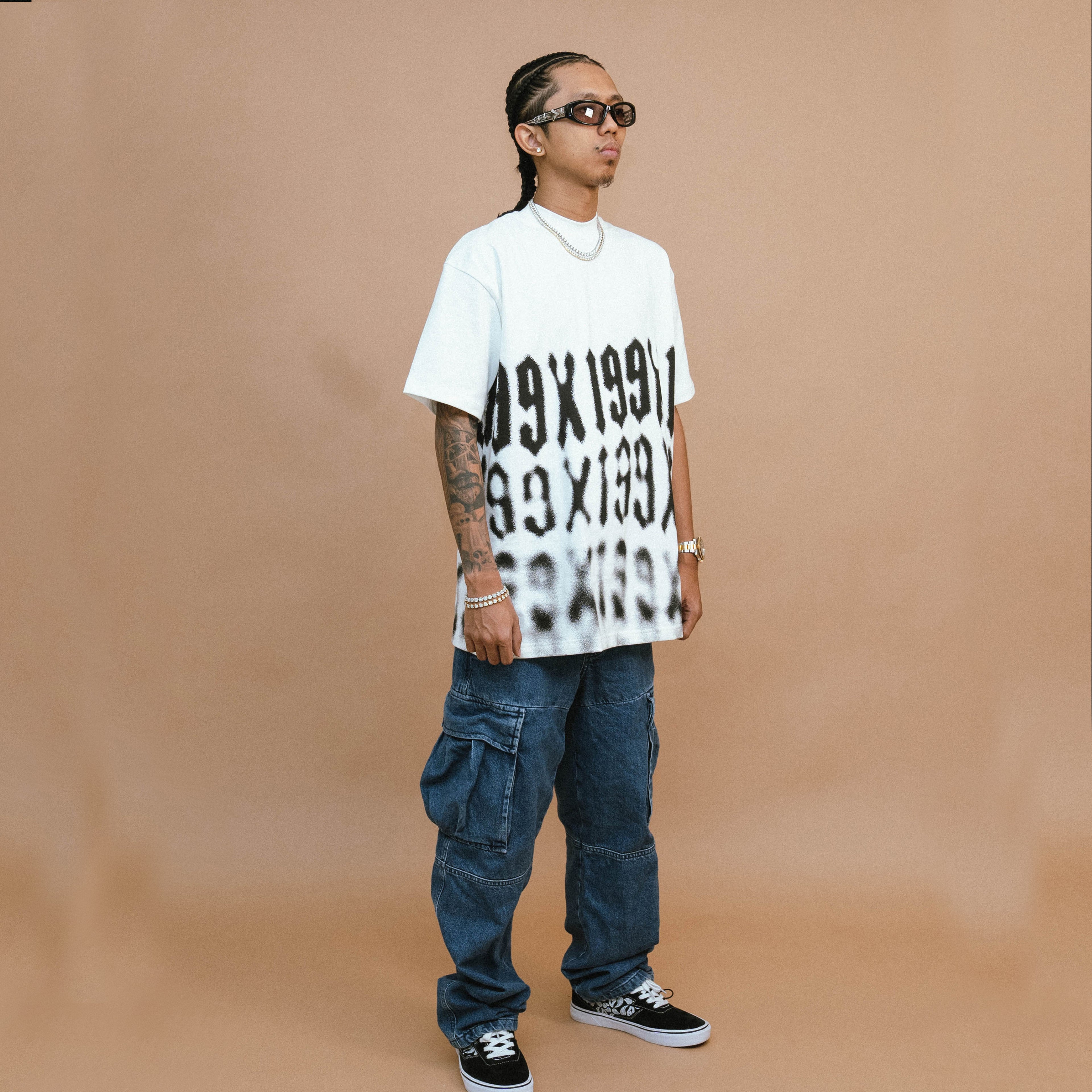 AIRBRUSH Shirt ( WHITE )