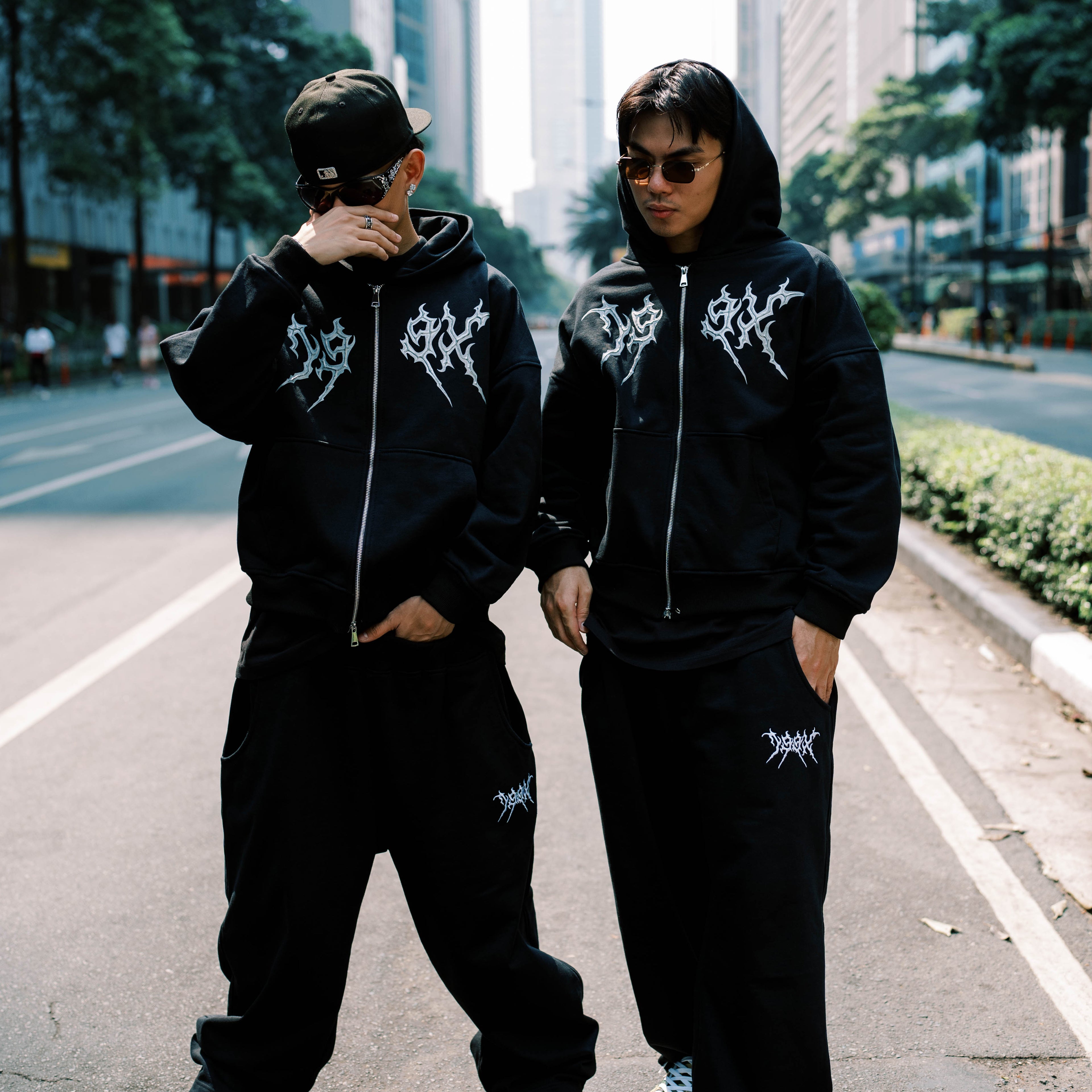 'DEATH METAL' 199X HOODIE