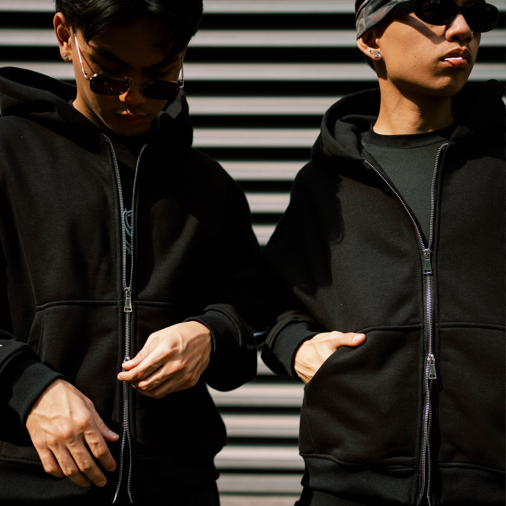 'DEATH METAL' WING HOODIE