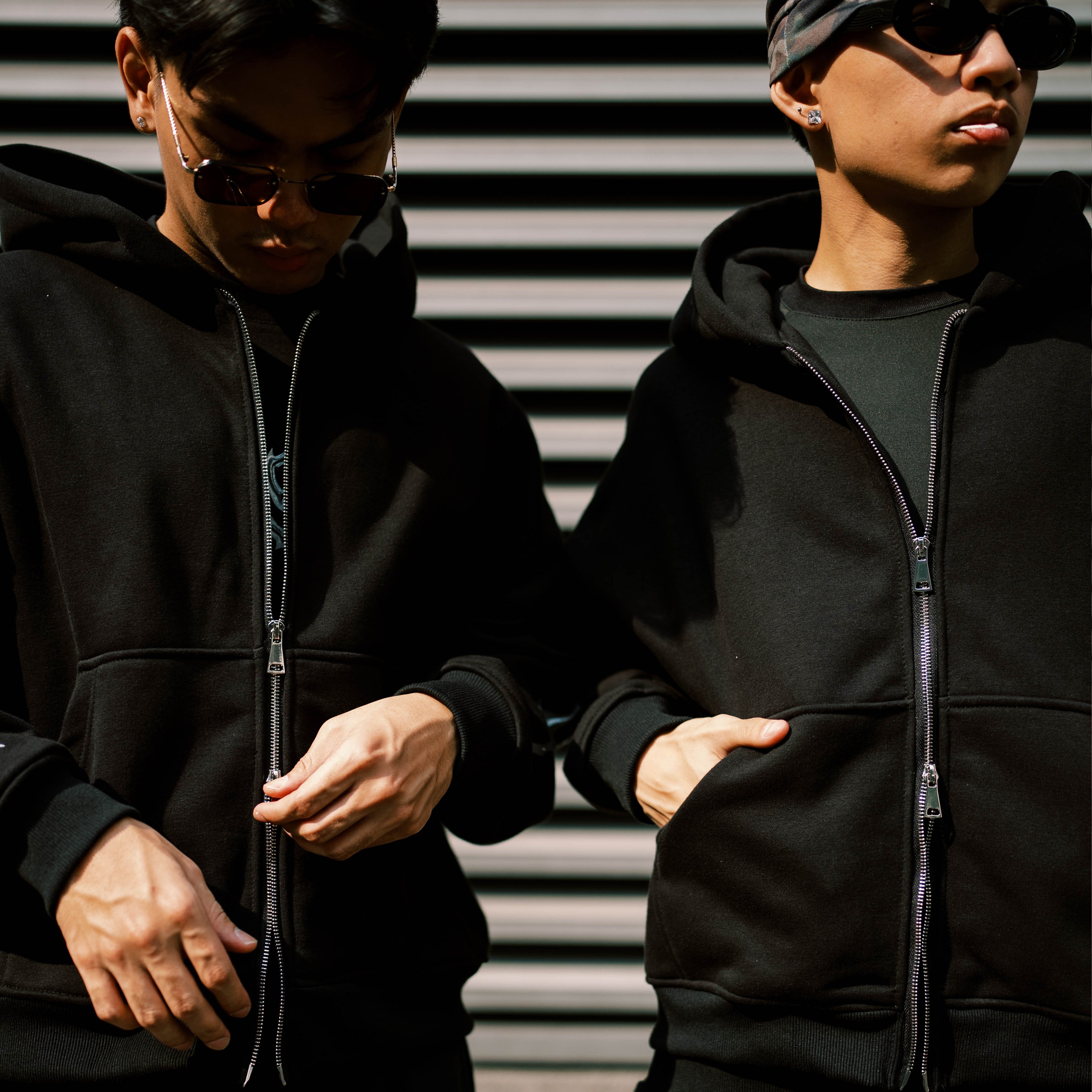 'DEATH METAL' WING HOODIE