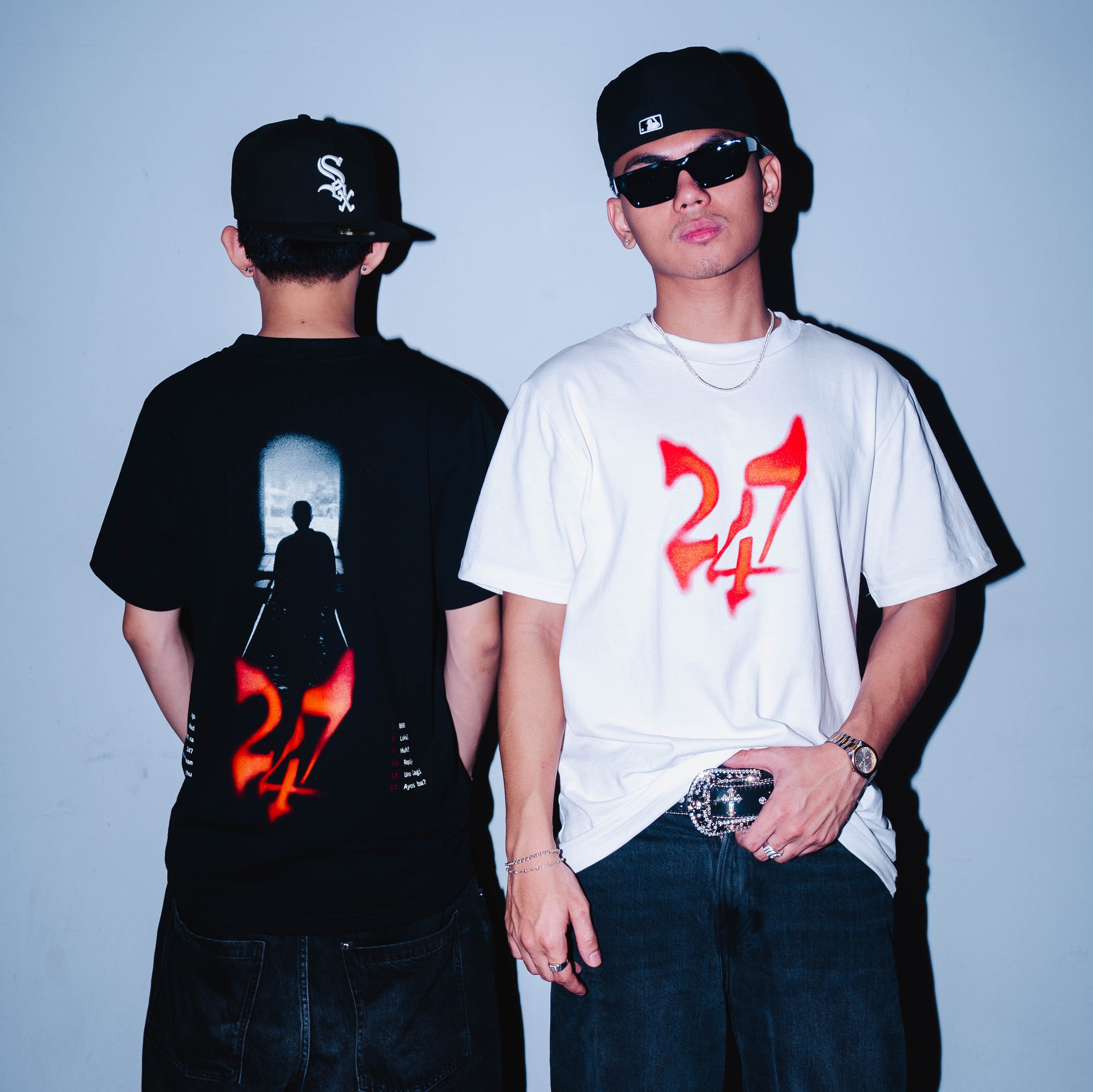 '247' Flow G Album shirt ( WHITE )