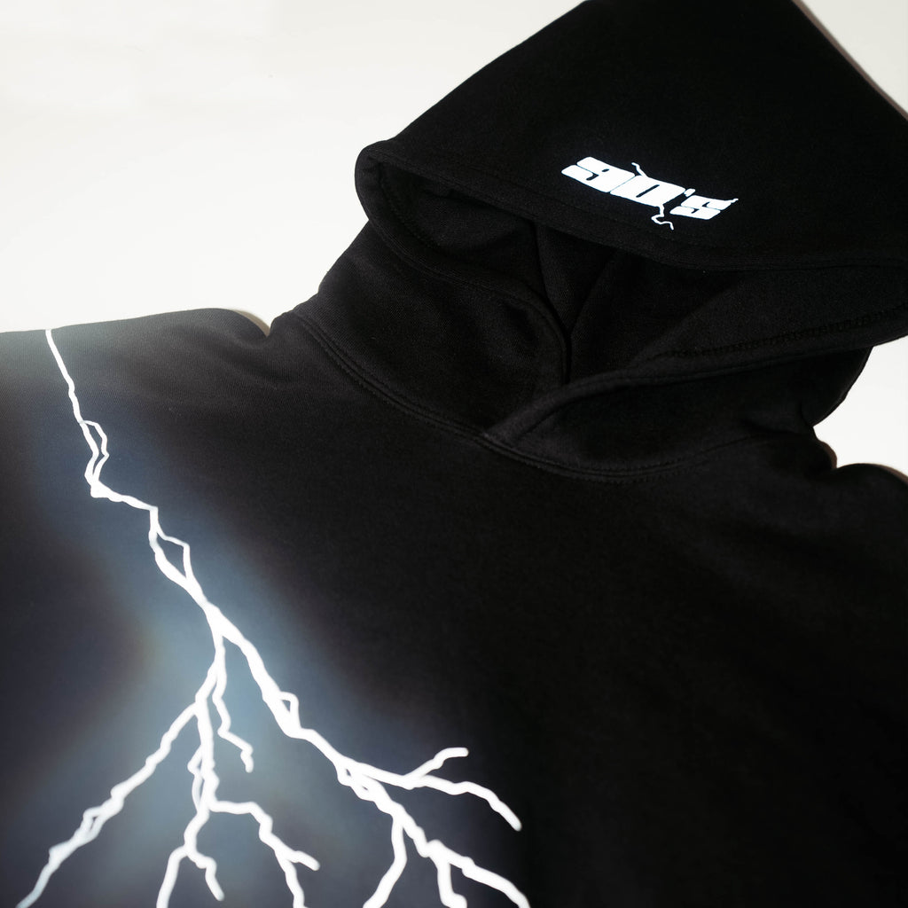 LIGHTNING REFLECTORIZED HOODIE ( NO SIZE CHARTS, NO PRICE AND DESCRIPTION )