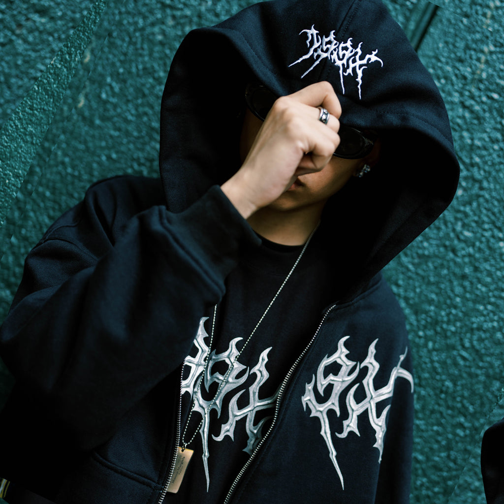 'DEATH METAL' 199X HOODIE