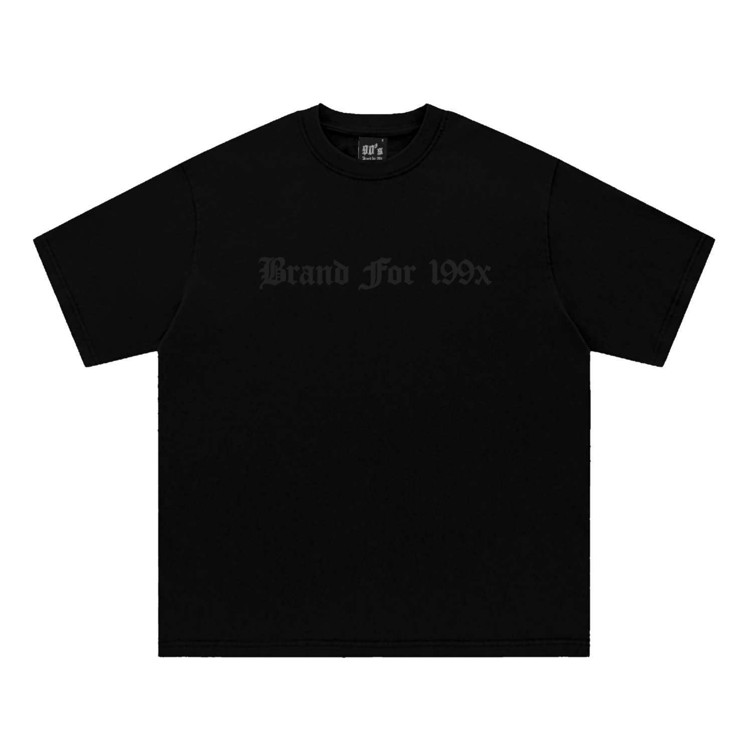 BLACK ON BLACK ( NO PRICE, SIZE CHART AND DESCRIPTION )