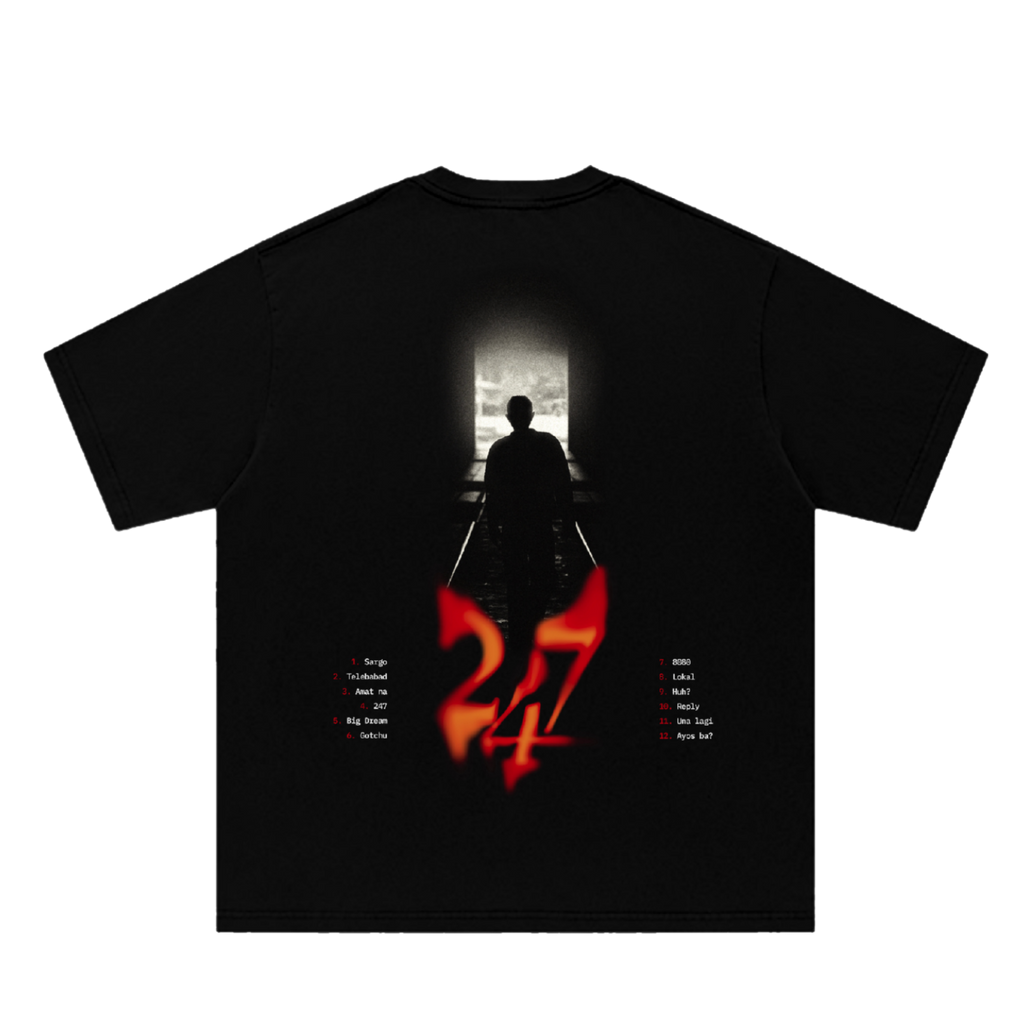 '247' Flow G Album shirt ( BLACK )