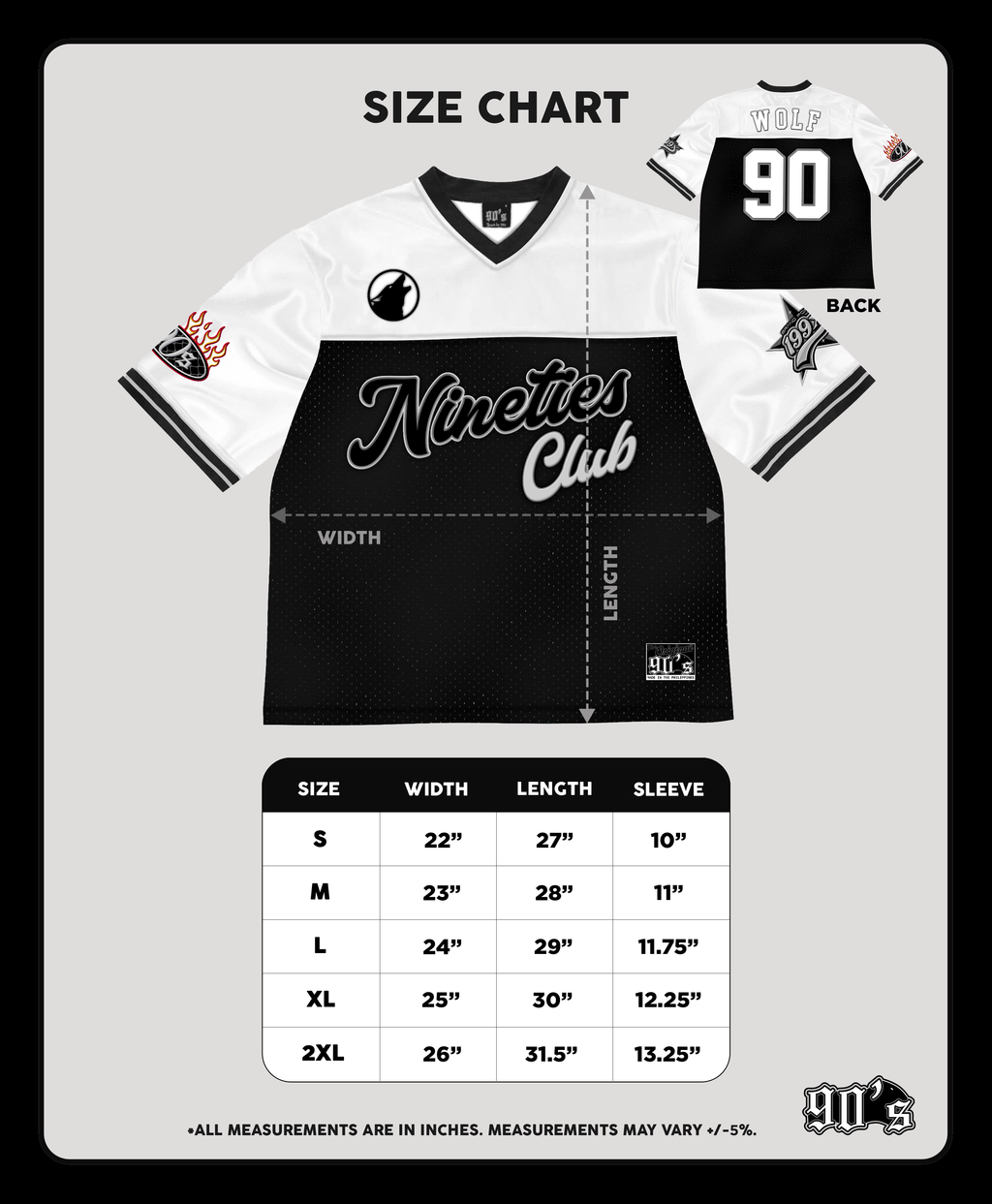 WOLF Football Jersey